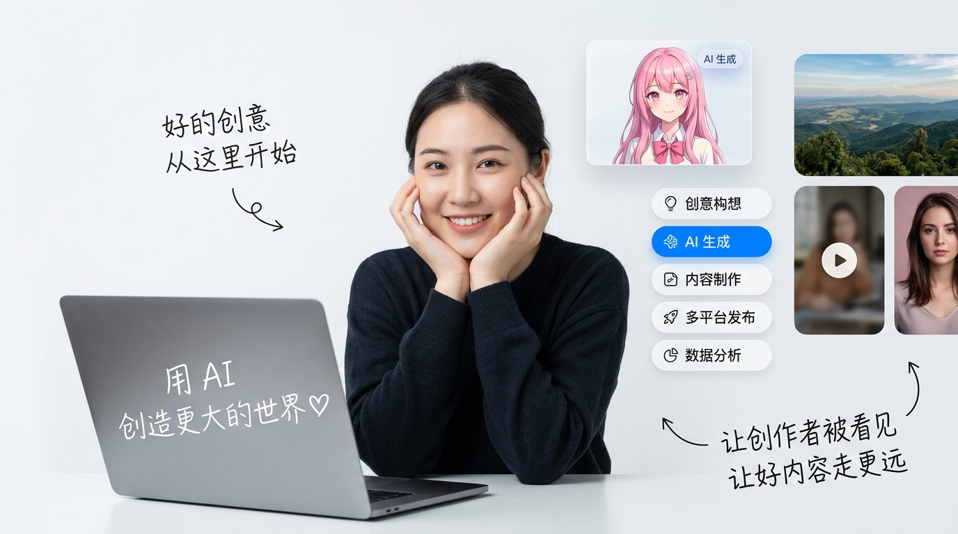 AI MCN 让创作拥有更多可能